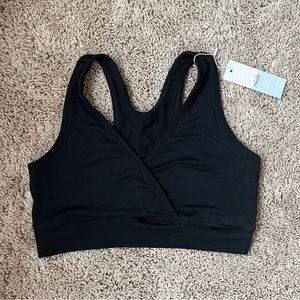 Kindred Bravely French Terry Racerback Nursing & Sleep Bra - Medium